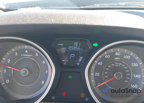 2013 Hyundai Elantra Gls from USA, damaged, VIN KMHDH4AE5DU952580